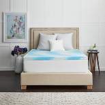 Sealy SealyChill 3" Memory Foam Mattress Topper with Cover