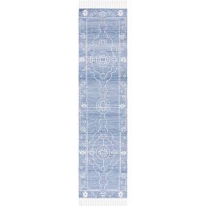 Kilim With Fringes KLM763 Flat weave Rugs - Safavieh - 1 of 4