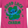 Girls' - Disney - St. Patrick's Day Fitted Short Sleeve Graphic T-Shirt - 2 of 4