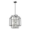 Z-Lite Titania 8 - Light Chandelier in  Black/Brushed Nickel - 3 of 3