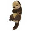 Aurora Medium Sea Otter Miyoni Realistic Stuffed Animal Brown 10" - 4 of 4