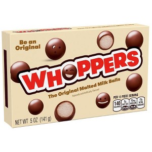 WHOPPERS Candy, Box Malted Milk Balls 5.0 oz - 1 of 1