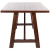 Ainslee Rectangle Dining Table - Brown - Safavieh - 4 of 4