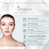 Project E Beauty Electric Facial Cleanser Set | 3 Exfoliating Brush Heads | 360° Rotation | Travel Cleansing Brush Set with 3 Brush Heads - 2 of 4