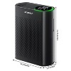 Powerful Air Purifiers for Home Large Room Up to 1400 Ft² with Air Quality Monitor 20dB Sleep Mode - 3 of 4