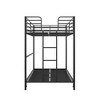 Demi Easy Assembly Metal Bunk Bed Black - Room & Joy - 4 of 4