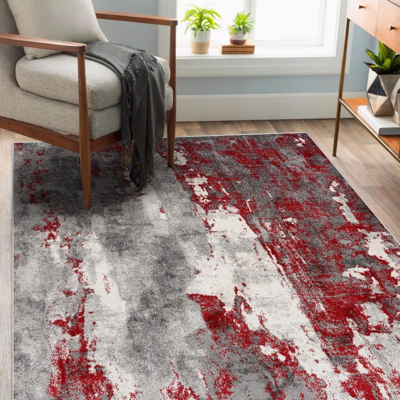 Luxe Weavers Lagos Collection Abstract Woven Area Rug, 3 of 9