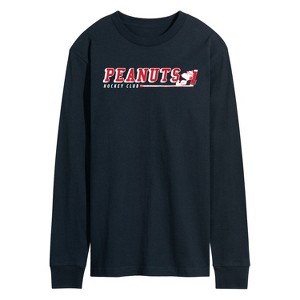 Men's - Peanuts - Peanuts Sports Long Sleeve Graphic T-Shirt - 1 of 4