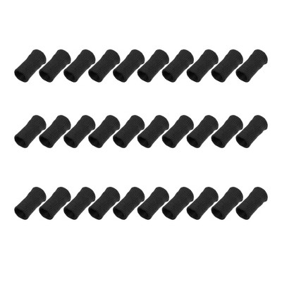 Unique Bargains Breathable Finger Sleeves Thumb Braces Support Elastic Compression Protectors for Relaxing Pain 30 Pcs