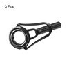 Unique Bargains Tube Dia Fishing Rod Tips Repair Kit Stainless Steel Ring Guide - 3 of 4