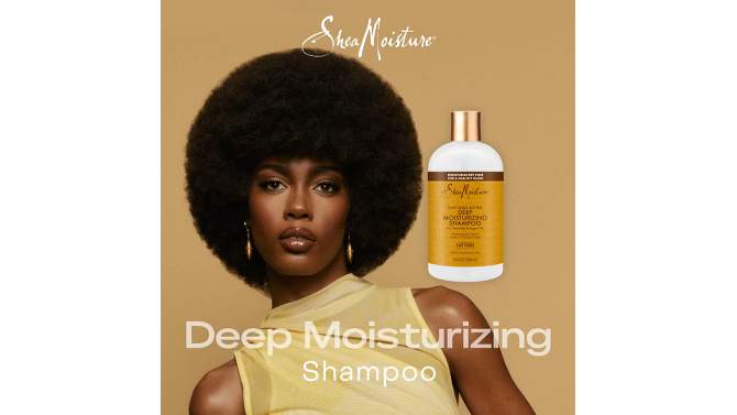 SheaMoisture Raw Shea Butter Deep Moisturizing Shampoo - 13 fl oz, 2 of 15, play video