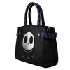 Nightmare Before Christmas Jack Skellington Movie Character Black Purse - 2 of 4