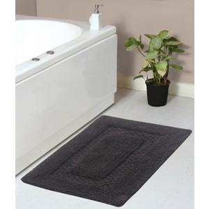 Classy Bathmat Collection Cotton Tufted Bath Rug - Home Weavers - 1 of 4