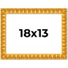 PosterPalooza | 18x13 Bamboo Picture Frame, UV Acrylic, 4 Finishes - Brown, Black, Gold, and Natural - 2 of 4