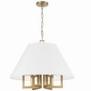 Crystorama Lighting Westwood 6 - Light Chandelier in  Vibrant Gold - 2 of 4