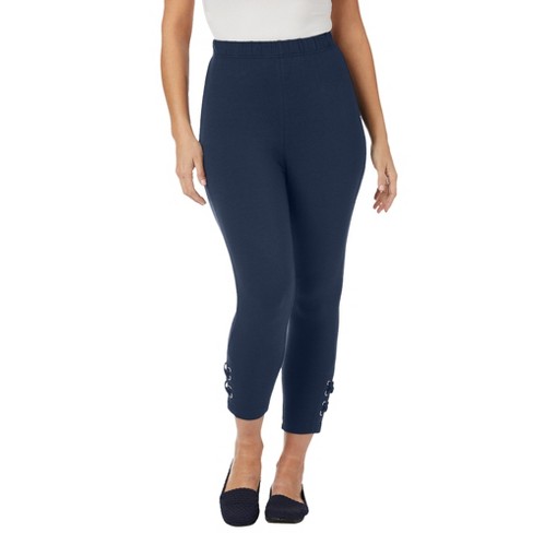 Plus Size Yoga Capri Pants for Women Comfy Bottom Capris Leggings