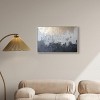 Art Remedy Silvered Layers Blue Abstract Art  Framed - 2 of 4