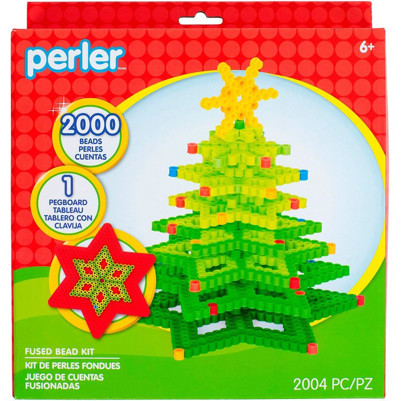 Perler Small Box Kit -3D Christmas Tree, 1 of 3