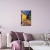 The Cafe Terrace on The Place du Forum (Cafe Terrace at Night) 1888 by Vincent van Gogh Unframed Wall Canvas - iCanvas - 2 of 4