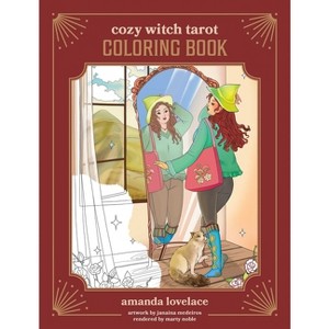 Cozy Witch Tarot Coloring Book - by  Amanda Lovelace (Paperback) - 1 of 1