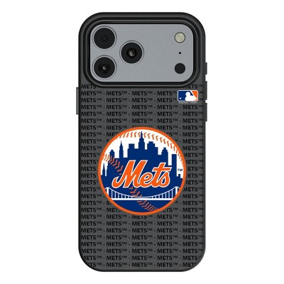 MLB National League Teams Text Backdrop MagSafe Compatible Cell Phone Case for Apple iPhone 17 Series