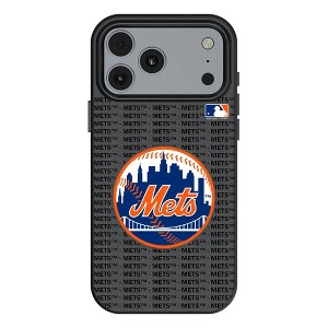 MLB National League Teams Text Backdrop MagSafe Compatible Cell Phone Case for Apple iPhone 17 Series - 1 of 4