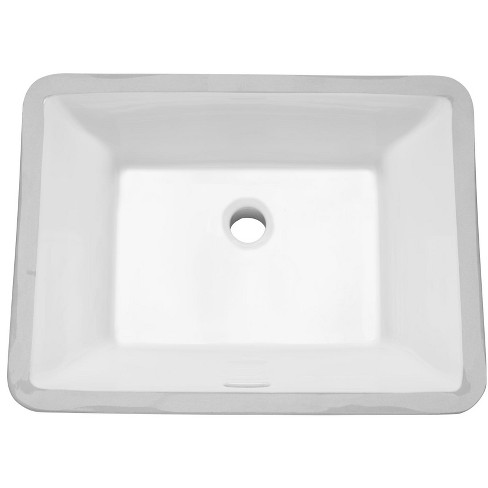 Mirabelle Mircru1812 Carraway 20 1 2 Vitreous China Undermount Bathroom Sink