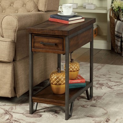 target metal end table