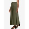 Jessica London Women's Plus Size Stretch Knit Maxi Skirt - 4 of 4