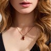 EVRY JEWELS WATERPROOF Gold or Silver Plated Timeless Necklace - 2 of 4