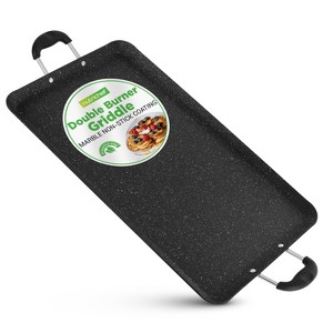 Nonstick Grill & Griddle - Dishwasher Safe Nonstick Grill Pan - 1 of 4