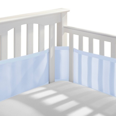 Breathablebaby Breathable Mesh Crib Liner - Light Blue : Target