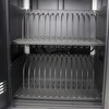30 Devices Mobile School Charging Cart Station Mobile Devices Charging Storage Cart Locking Charging Station Cabinet - 4 of 4