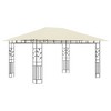 vidaXL Gazebo with Mosquito Net 13.1'x9.8'x9' Cream 0.6 oz/ftÂ² - 2 of 4