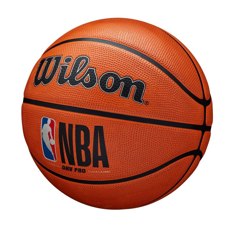 Wilson NBA DRV Pro 27.5&#34; Basketball - Brown, 4 of 12