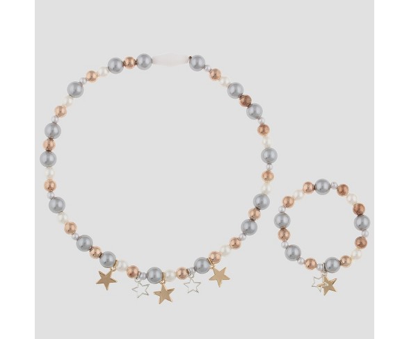Toddler Girls Star Necklace Set Cat And Jack And 153 Desertcart