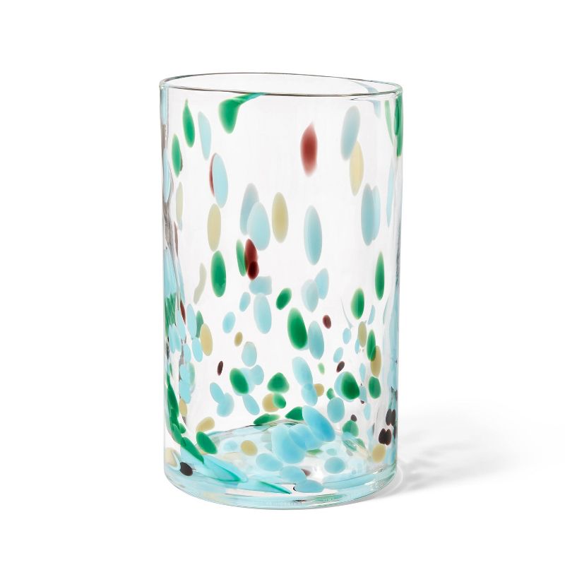 Dot Glass 9.84&#34;x5.83&#34; Candle Holder - DVF for Target, 1 of 6