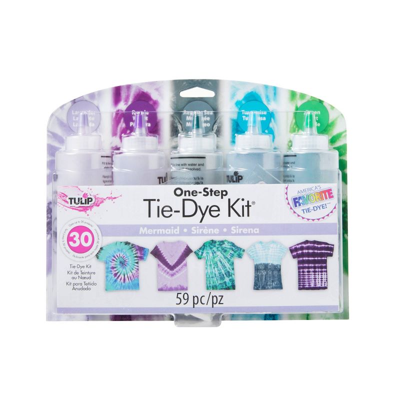 One-Step 5 Color Tie-Dye Kit Mermaid - Tulip Color, 1 of 4