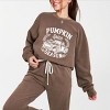 Simply Sage Market Pumpkin Spice Season Truck Distressed Lightweight Garment Dyed Sweatshirt - 2 of 4