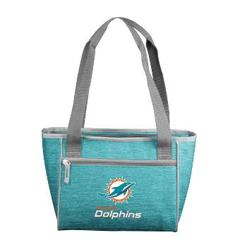 NFL Miami Dolphins Crosshatch 16 Can Cooler Tote - 21.3qt