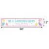 Big Dot of Happiness Scoop Up The Fun - Ice Cream - Sprinkles Happy Birthday Decorations Party Banner - 2 of 4