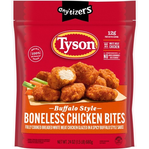 Tyson Any'tizers Buffalo Style Boneless Chicken Bites - Frozen - 24oz - image 1 of 4