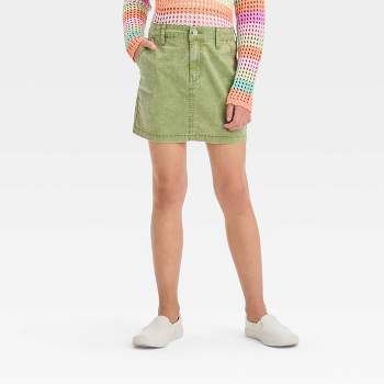 Girls' Twill Chino Skirt - art class™