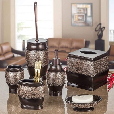 Creative Scents Dublin Brown Toilet Brush With Holder Target