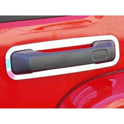 QAA is Compatible with 2006-2009 Hummer H3 5 Piece Stainless Door Handle Surround HV46314