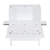 XIYUYEU Full Size Murphy Bed Foldable Bed Frame with 2 Movable Shelves and Port for Bedroom - 4 of 4
