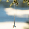 Sullivans Icicle Drop Glass Ornament 9.25"H Clear - 2 of 4