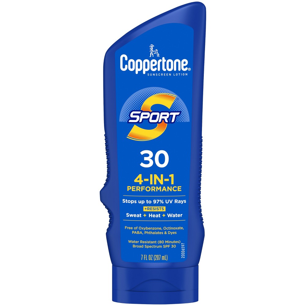 Photos - Cream / Lotion Coppertone Sport Sunscreen Lotion - SPF 30 - 7 fl oz