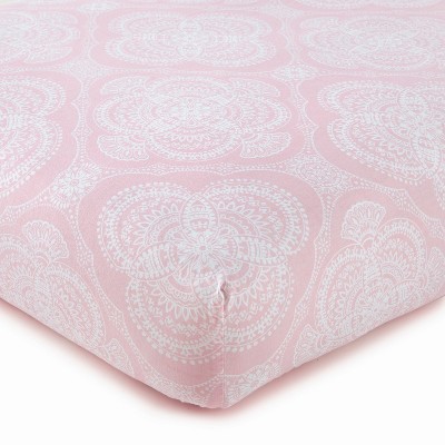 Willow Medallion Fitted Sheet - Levtex Baby