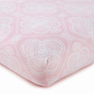 Willow Medallion Fitted Sheet - Levtex Baby - 1 of 3